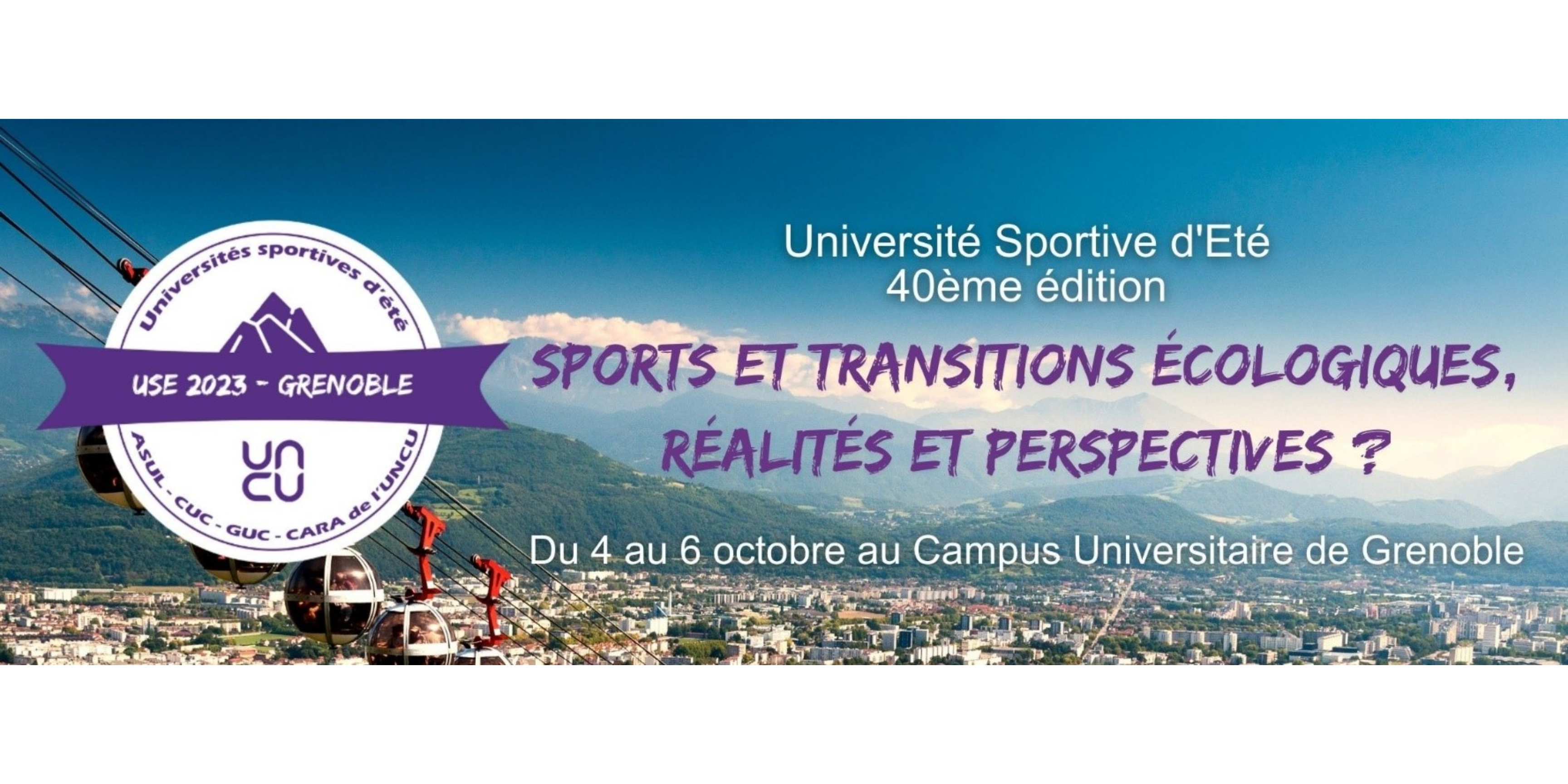 Une Université Sportive d’Été sur le thème des transitions écologiques