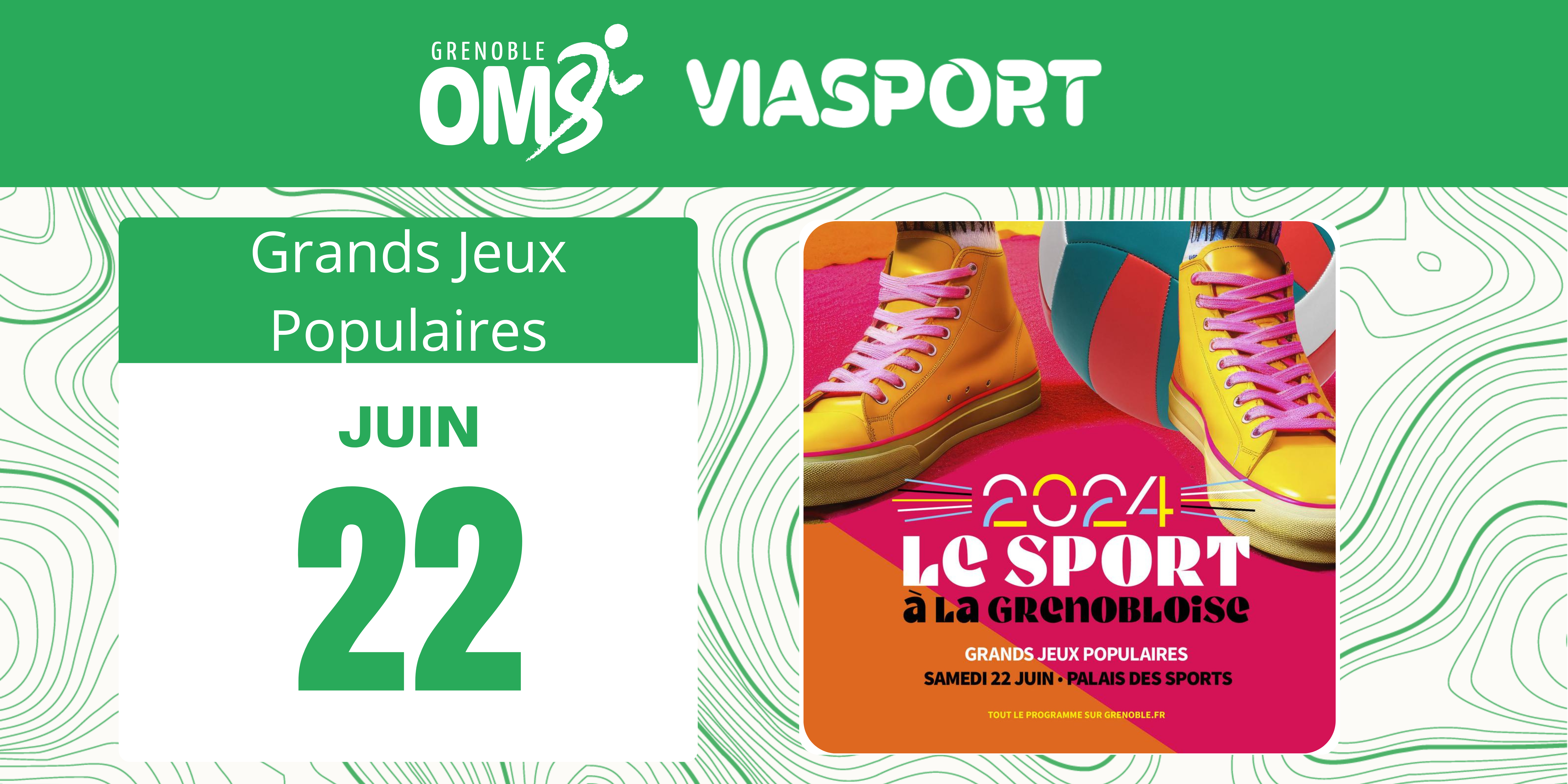Le sport à la Grenobloise organisé par la Ville de Grenoble le 22 juin 2024