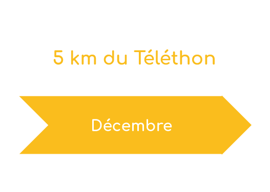Les 5km du Téléthon en décembre