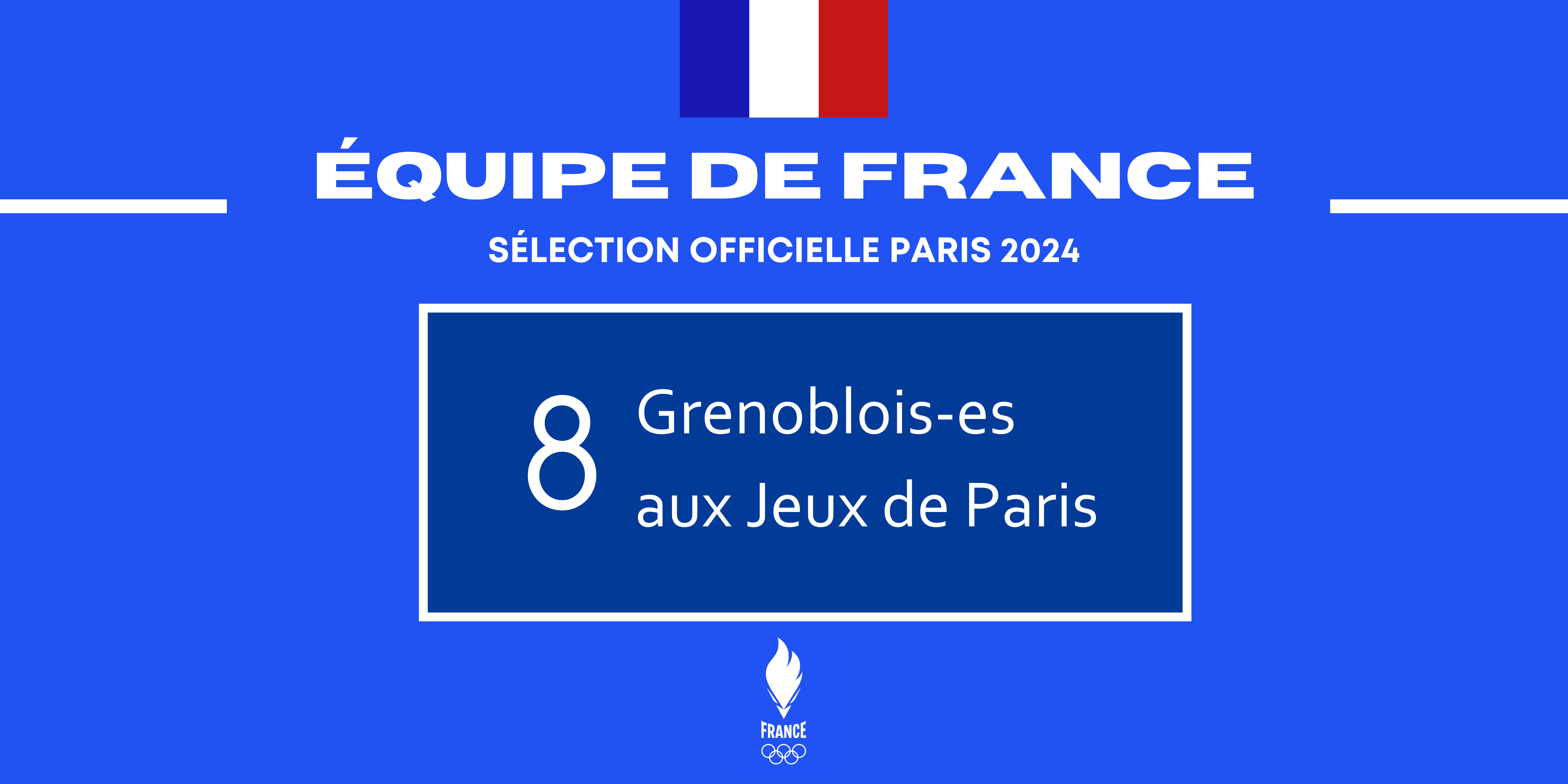 Des Grenoblois-es aux Jeux Olympiques et Paralympiques de Paris 2024