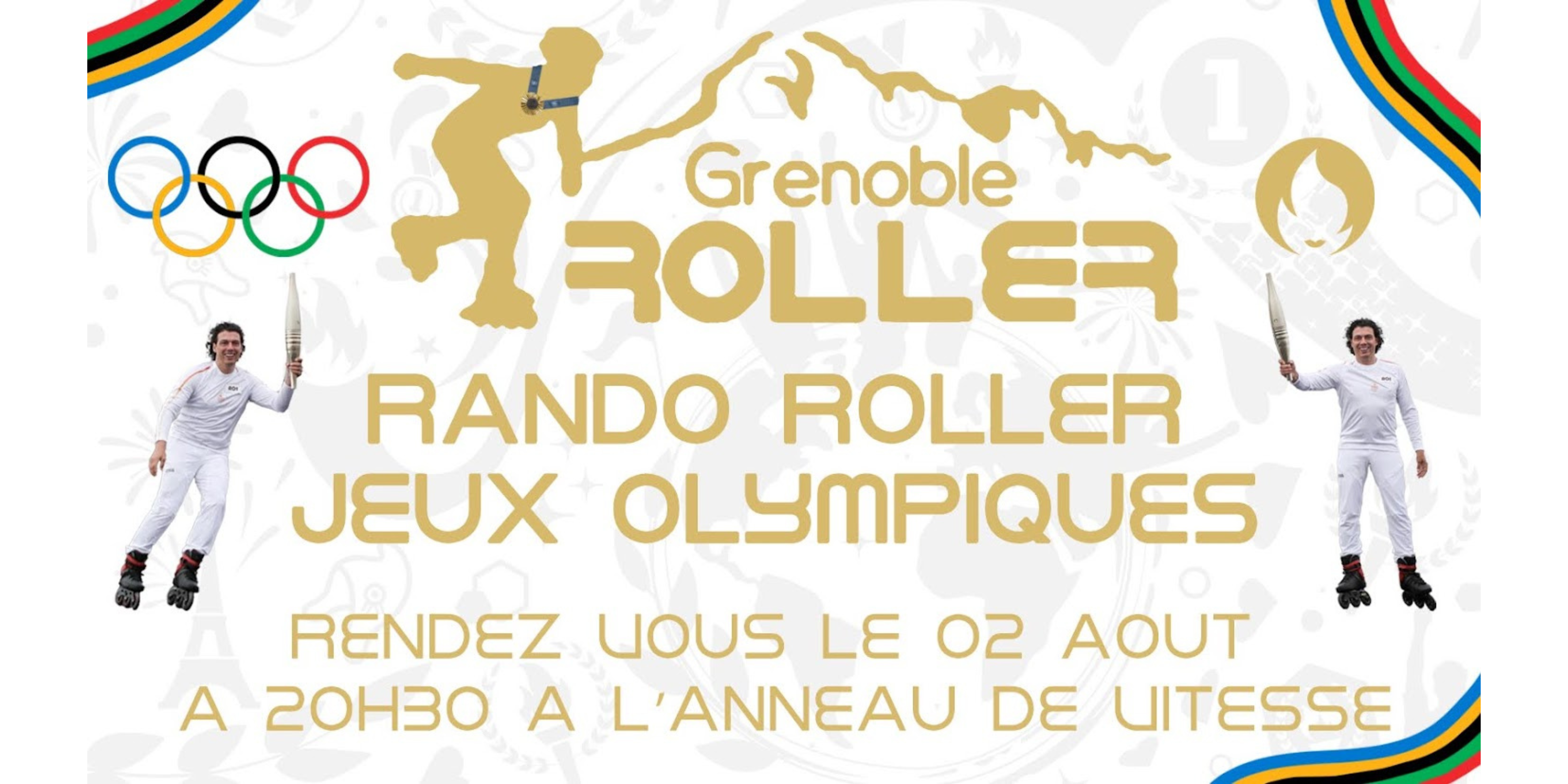 Rando roller organisée par Grenoble Roller le 2 aout 2024