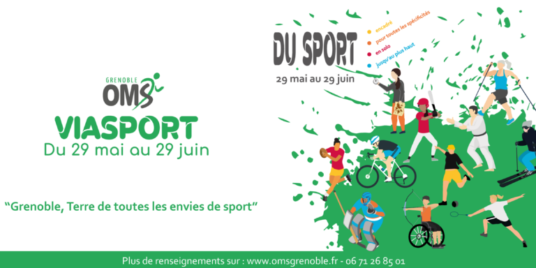 Bilan du mois du Sport, ViaSport, de l'OMS de Grenoble du 29 mai au 29 juin 2024
