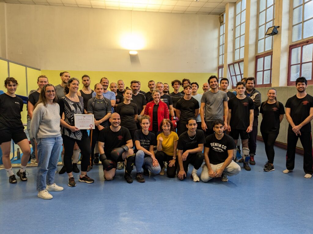 Club du Mois d'Octobre, Grenoble Boxe Française honoré ce 15 octobre 2024