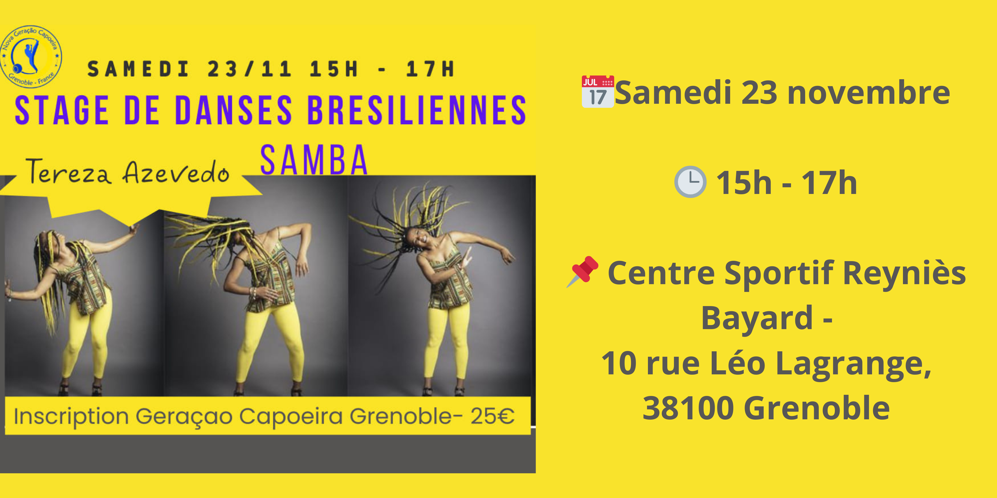 Stage de samba du 23 novembre 2024