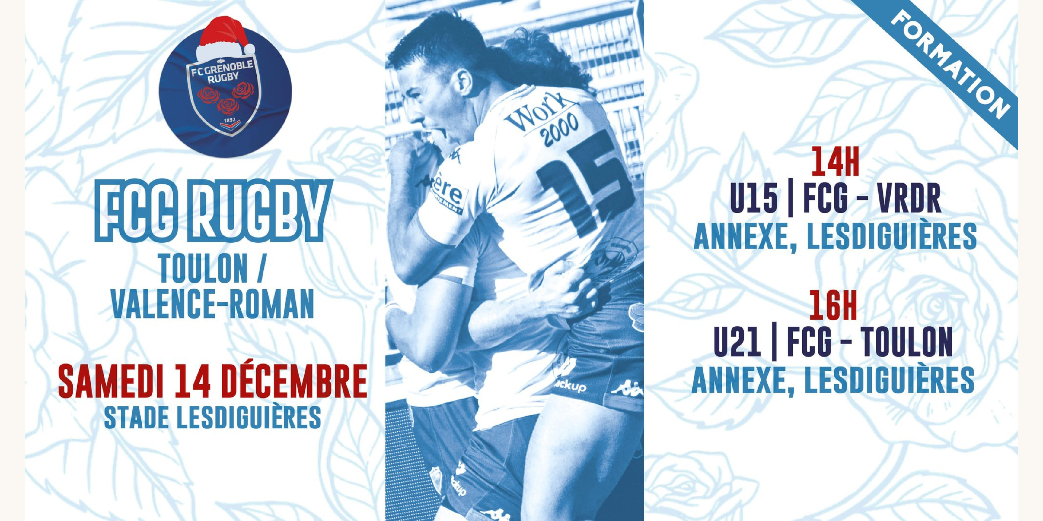 Championnat Espoirs de rugby masculin le 14 décembre 2024