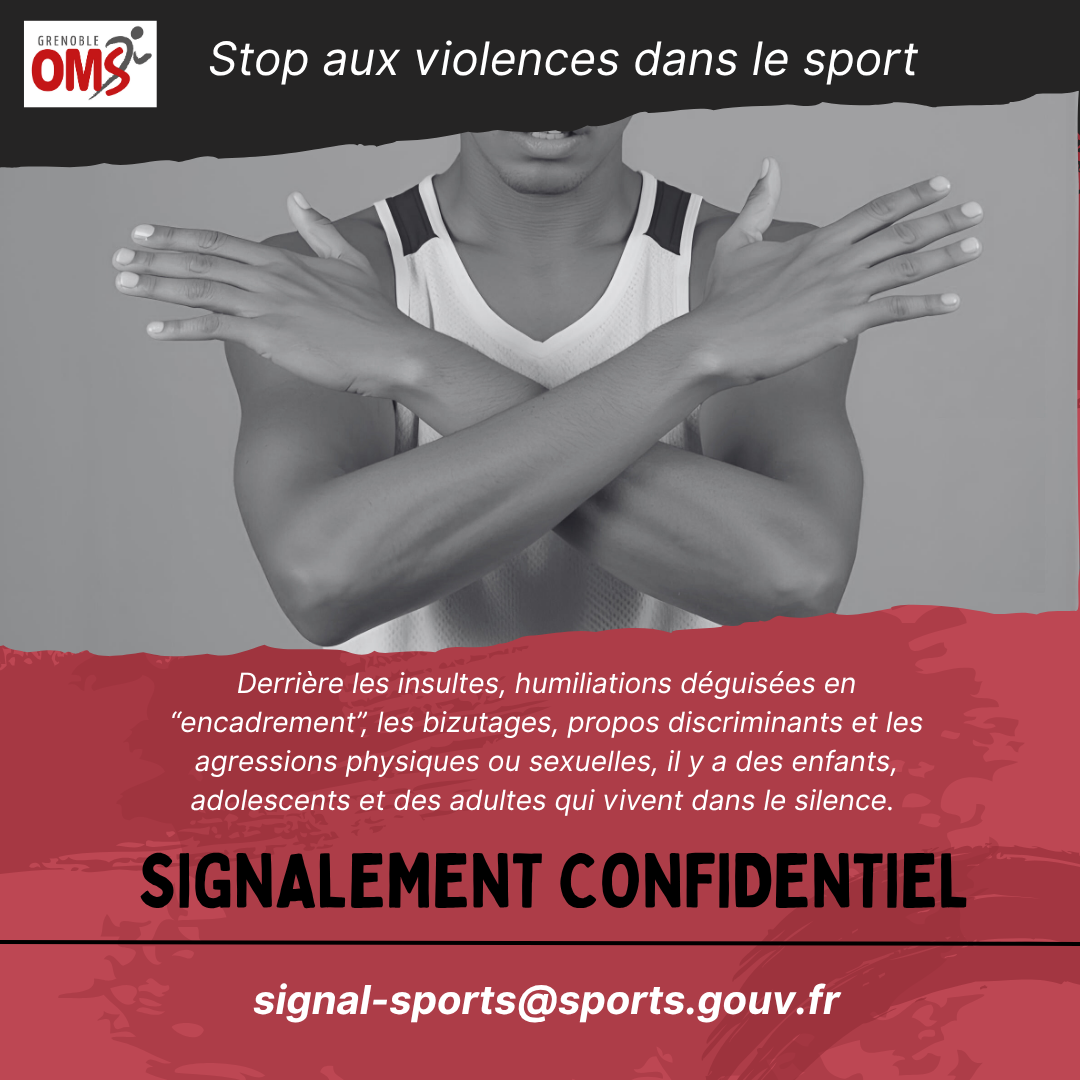 Violences dans le sport : agir, c’est protéger. : Signal Sport