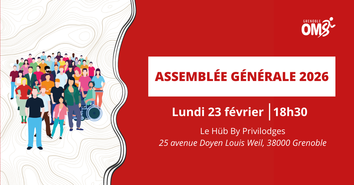 Assemblée Générale Ordinaire de l’OMS le 23 février 2026 à 18h30 !