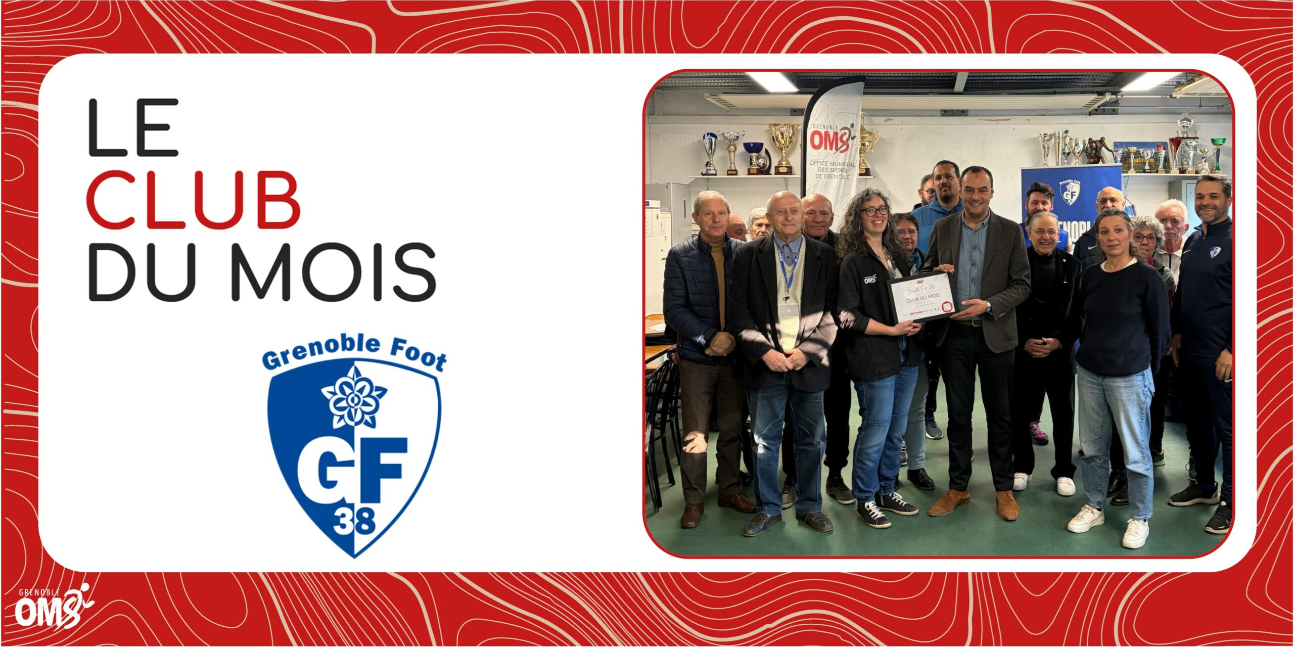 Club du mois de Février 2026: L&rsquo;association Grenoble Foot 38 mise à l’honneur